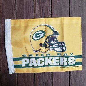 Green Bay Packers Small Car Flag / Flag